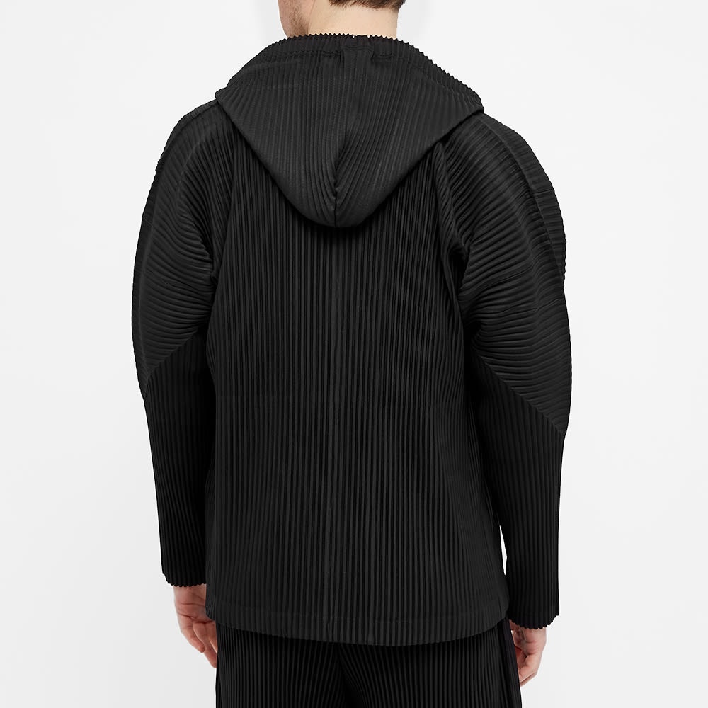 Homme Plissé Issey Miyake Pleated Zip Hoody - 5