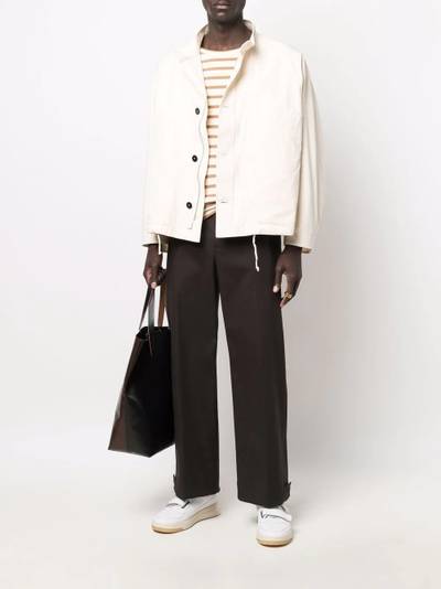 Jil Sander long-sleeve button-fastening jacket outlook