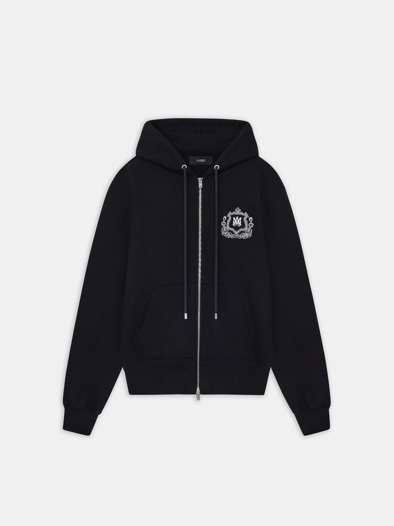MA CREST ZIP HOODIE 1