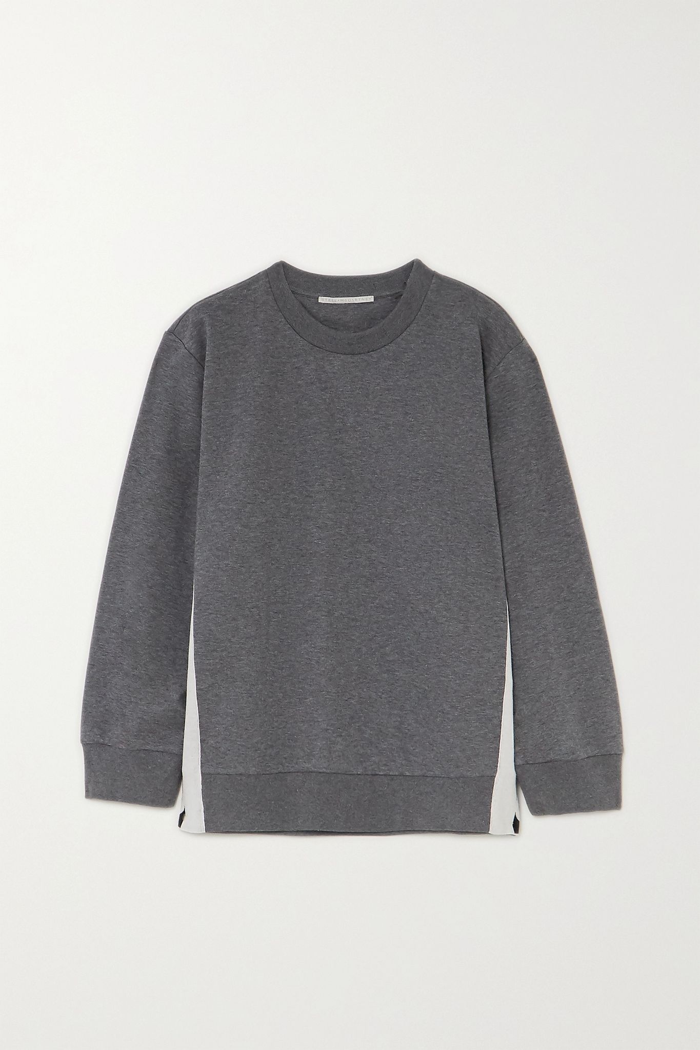 Paneled jersey sweatshirt - 1