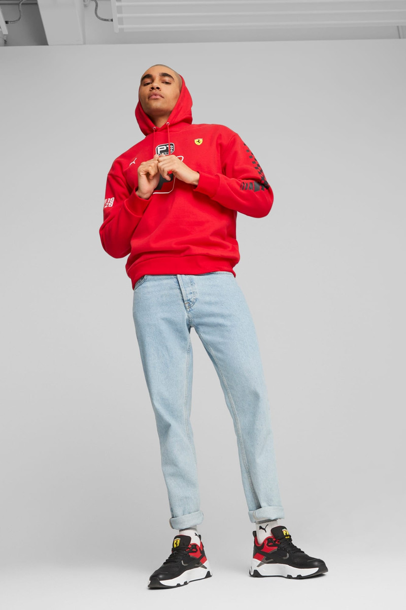 Scuderia Ferrari Race Garage Crews Men's Hoodie 4