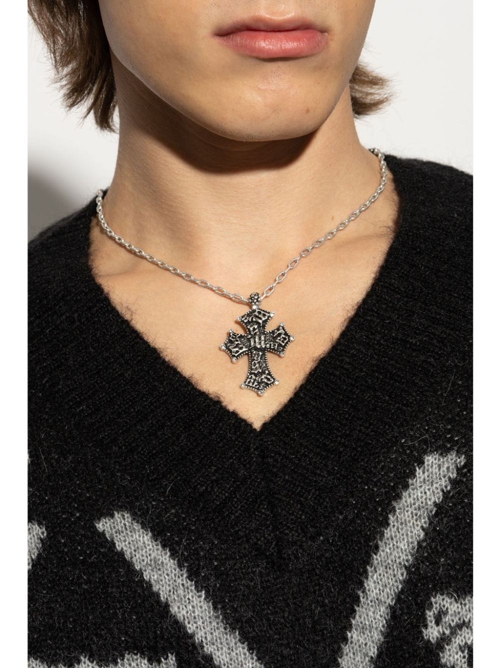 Preacher vintage chain necklace - 3