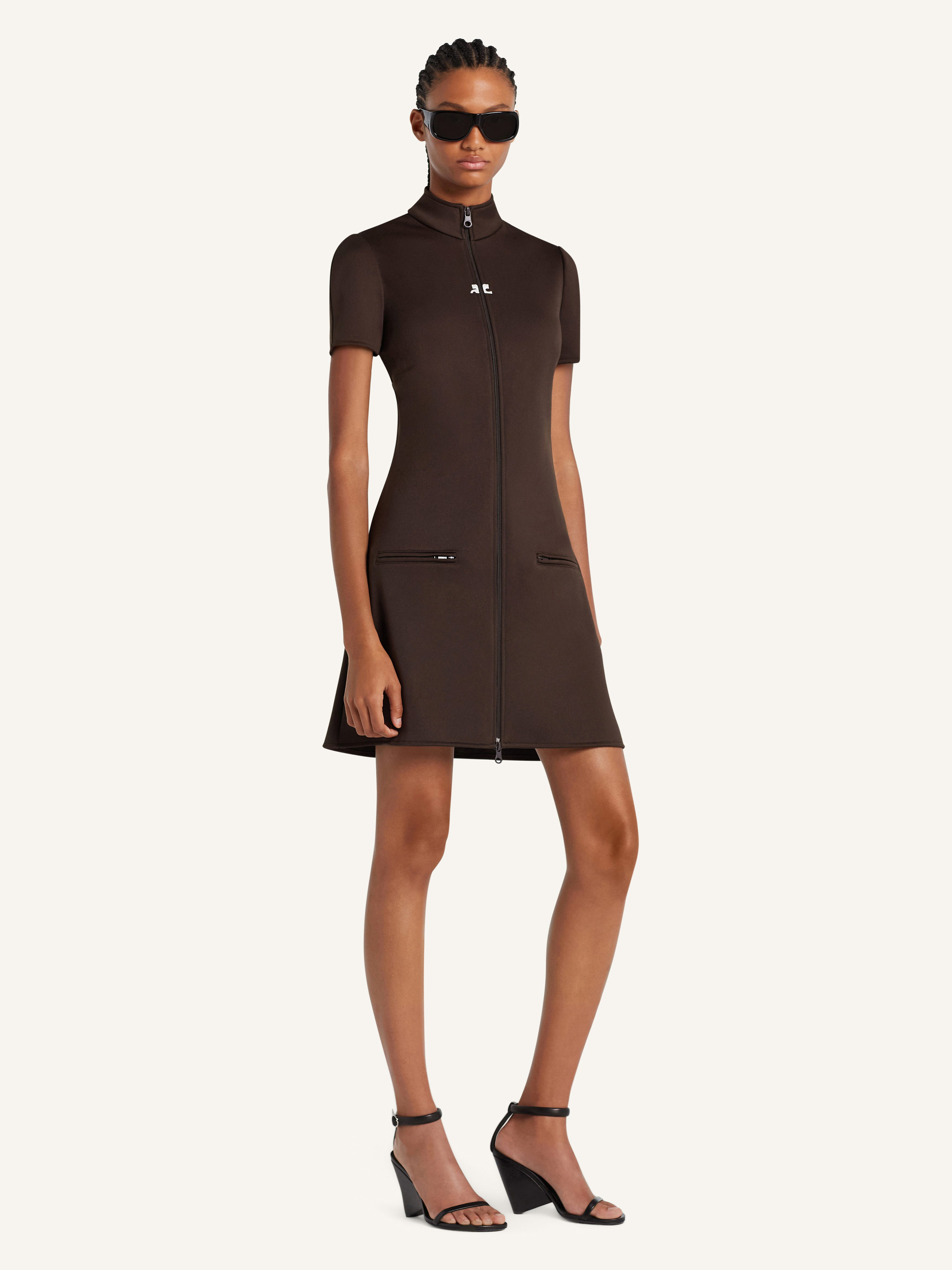 INTERLOCK TRACKSUIT MINI DRESS - 3