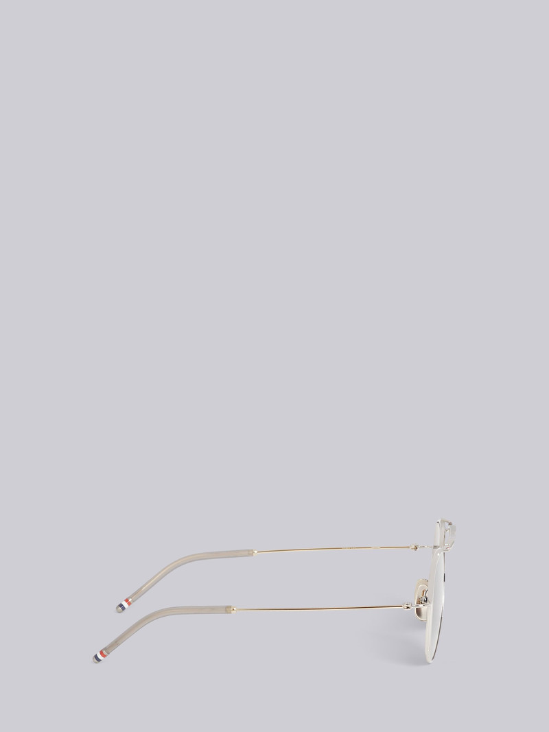 TB917 - Silver Classic Aviator Sunglasses 3