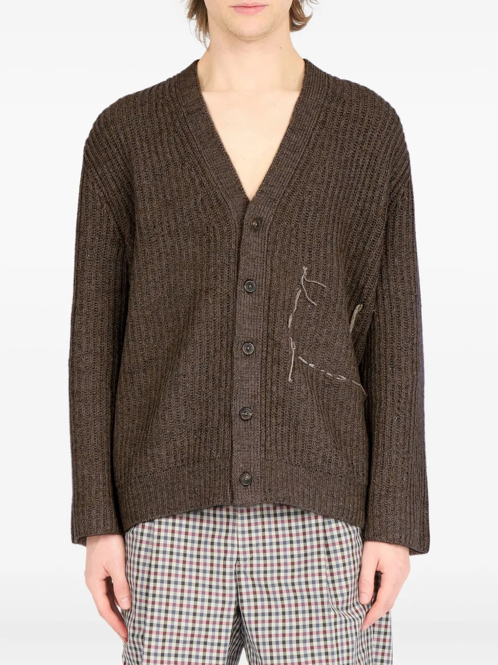 Ribbed Wool Cardigan - 2