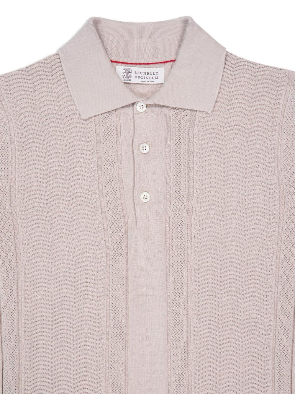 jacquard-knit polo shirt - 3