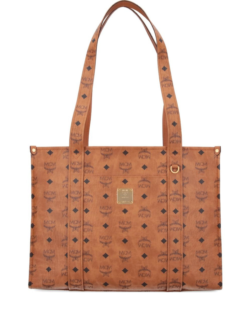 logo-print tote bag 1