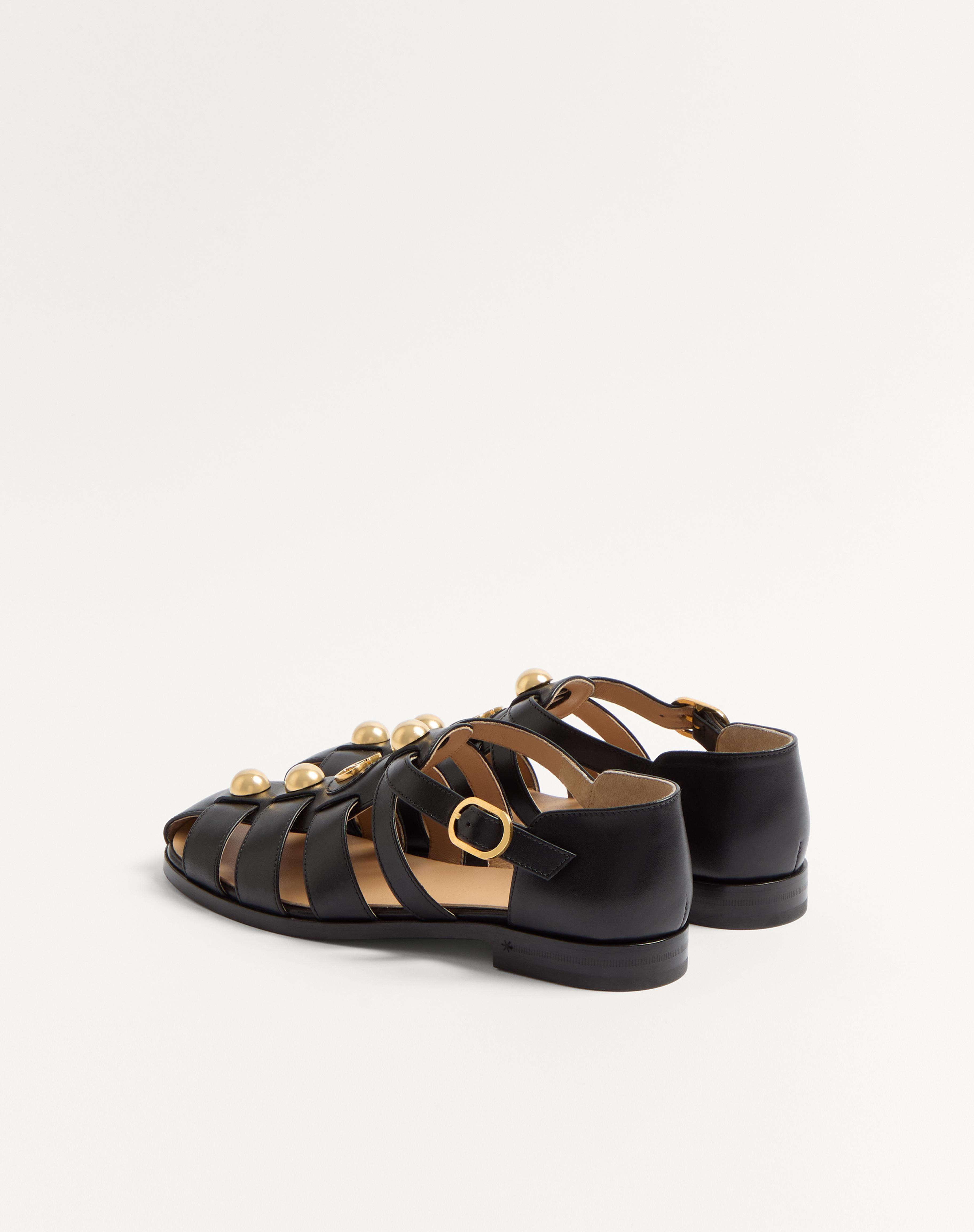 VLOGO SIGNATURE CALFSKIN FISHERMAN SANDAL 20MM - 5