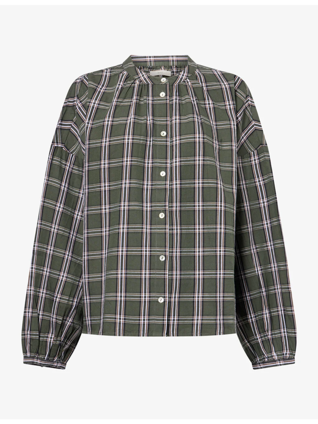 Cilla Checked Cotton Shirt - 1