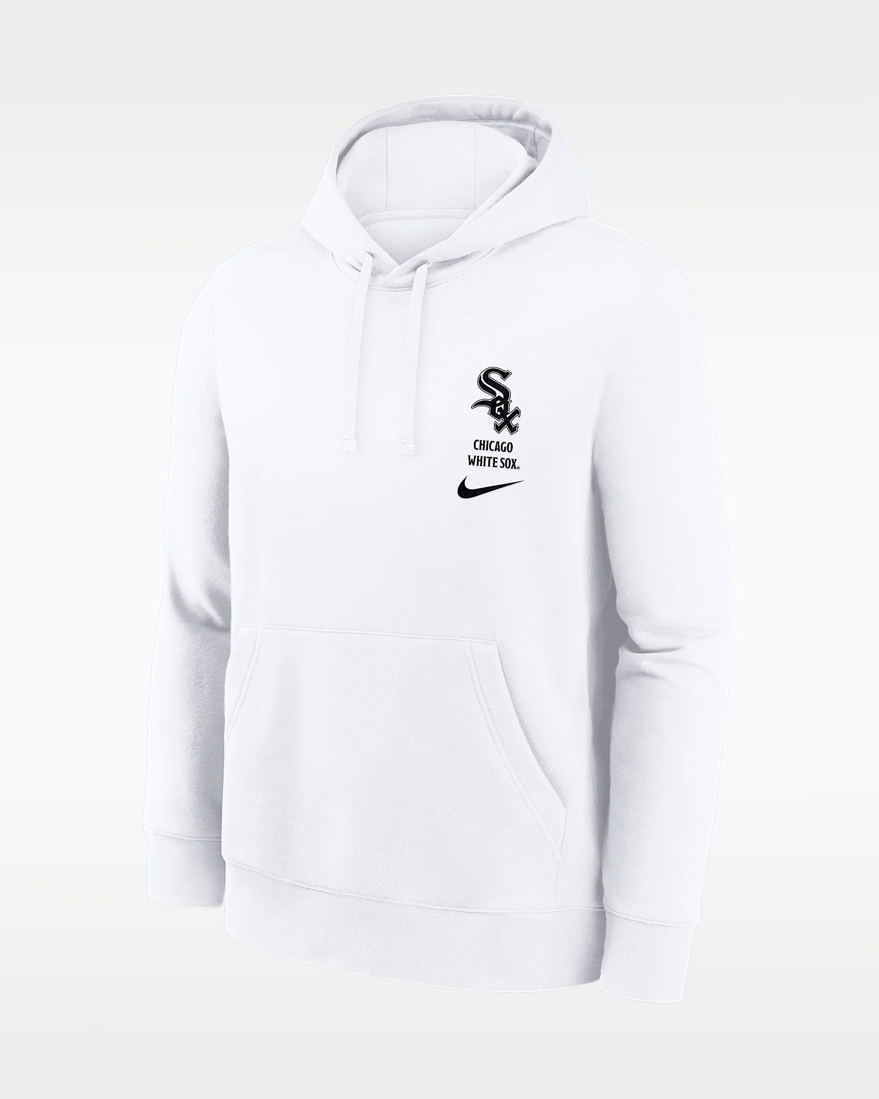 Chicago White Sox Minimal Club Men's Nike MLB Pullover Hoodie - 1