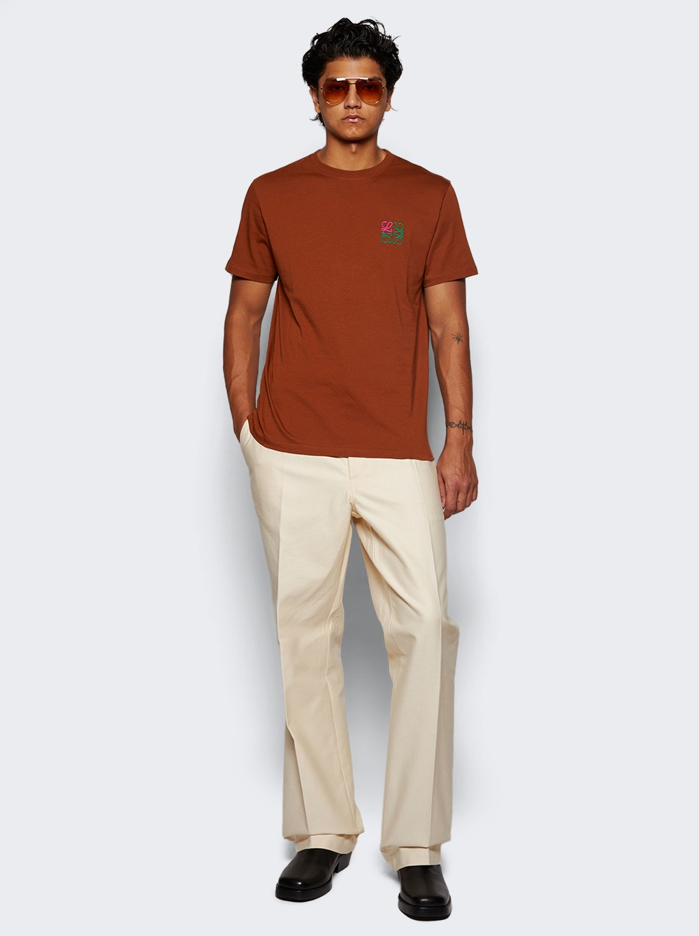 Regular Fit T-shirt Praline - 2