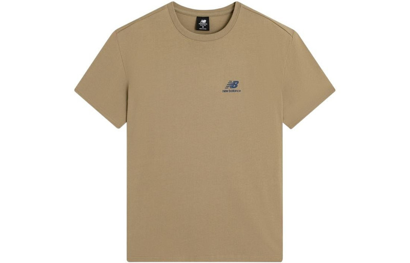 New Balance Boston Tee 'Tan Blue' AMT22391-INC - 1
