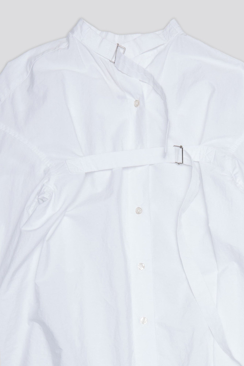 BELTED BUTTON-UP - WHITE 8