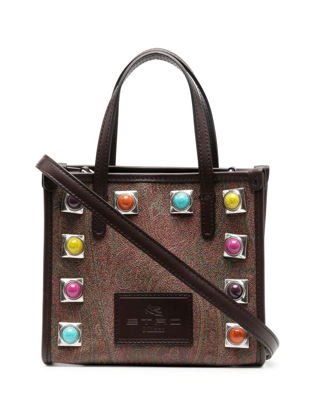 paisley-pattern tote bag - 1