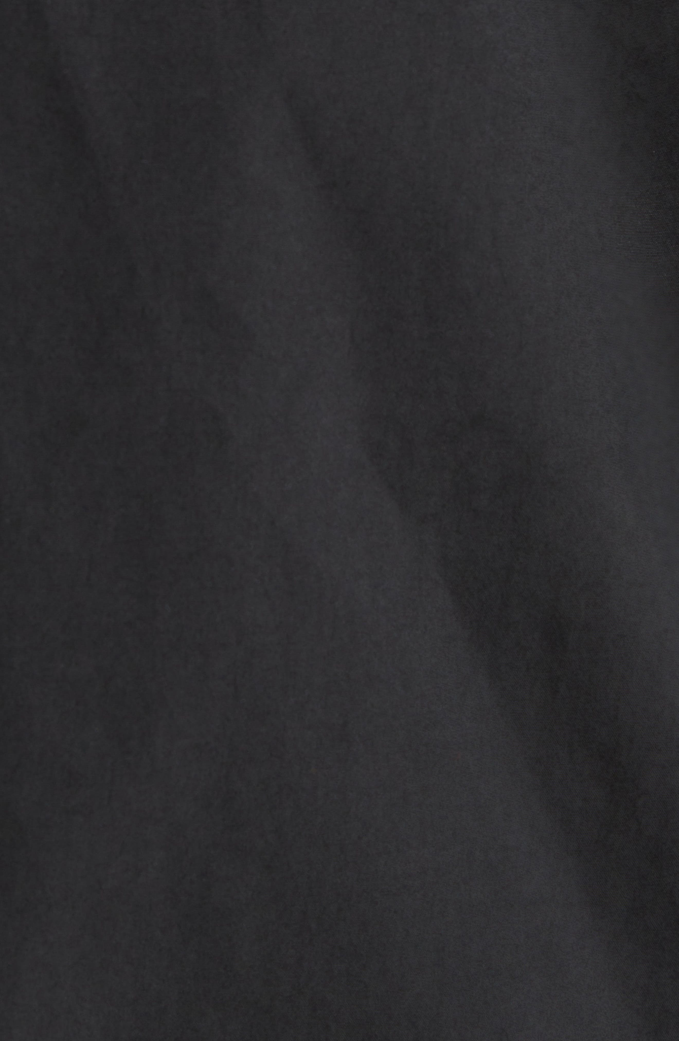 Alexander Wang Zip Sleeve Oversize Crop Track Jacket in Black at Nordstrom - 6