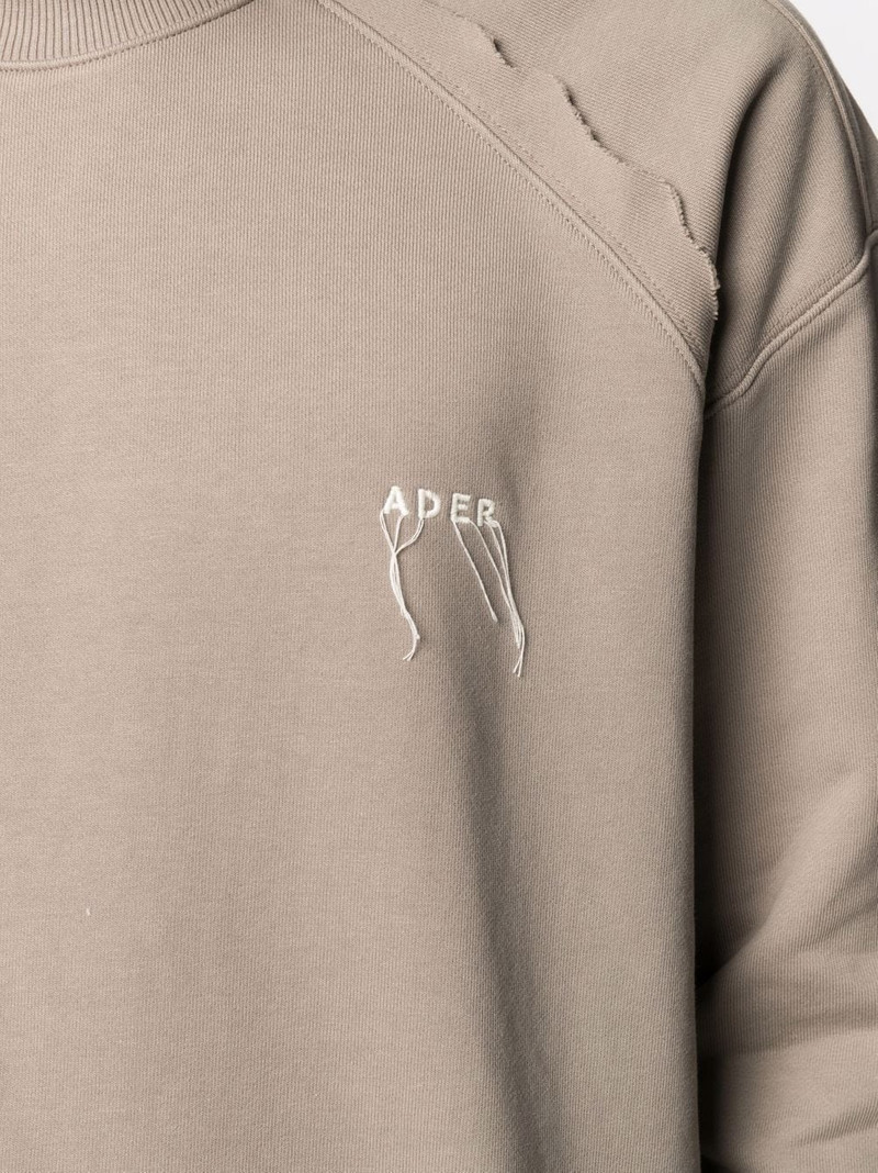 logo crew-neck sweatshirt 6