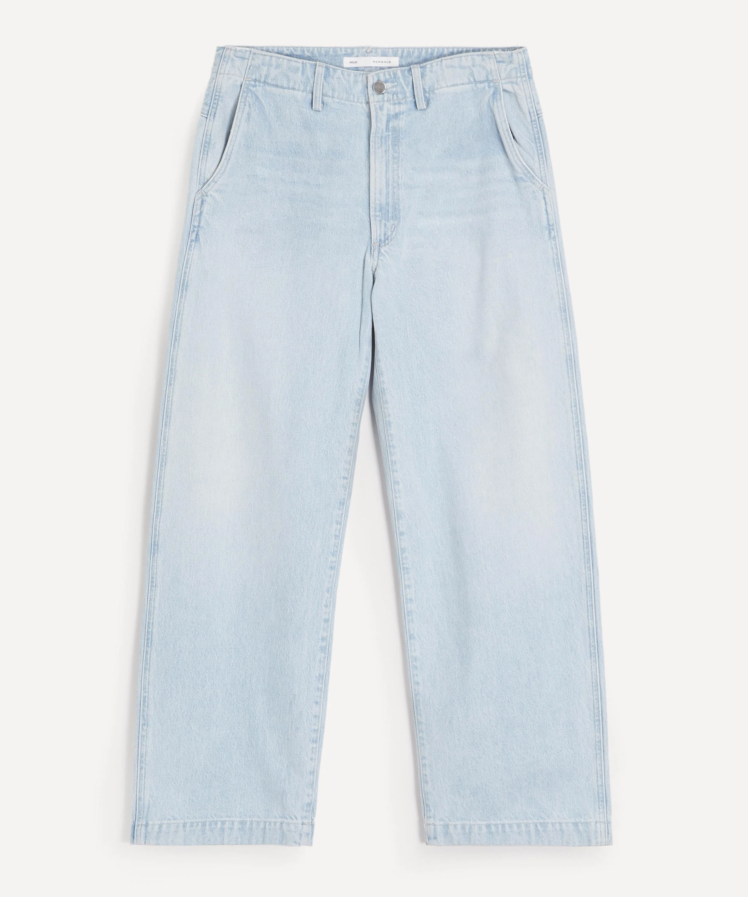 Trouser Wide-Leg Jeans in Washed Pale Indigo - 1