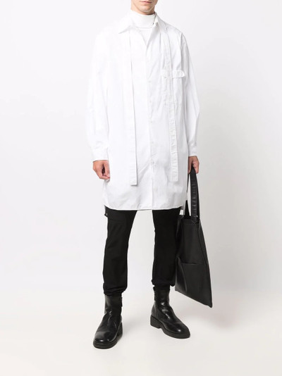 Yohji Yamamoto oversized shirt jacket outlook