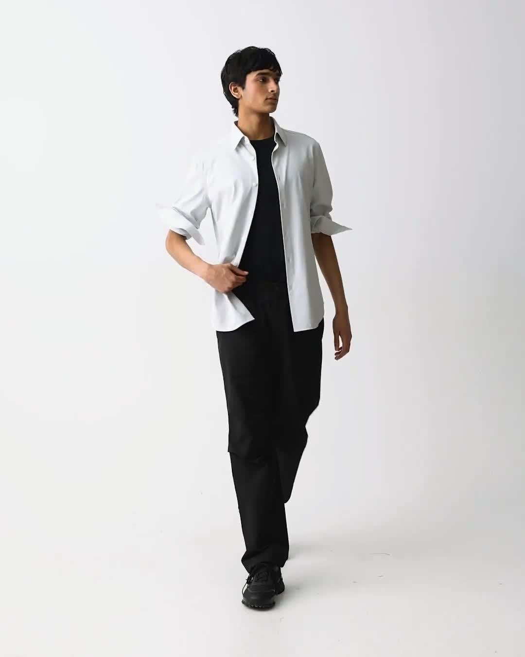 Sylvain Shirt in Structure Knit - 8