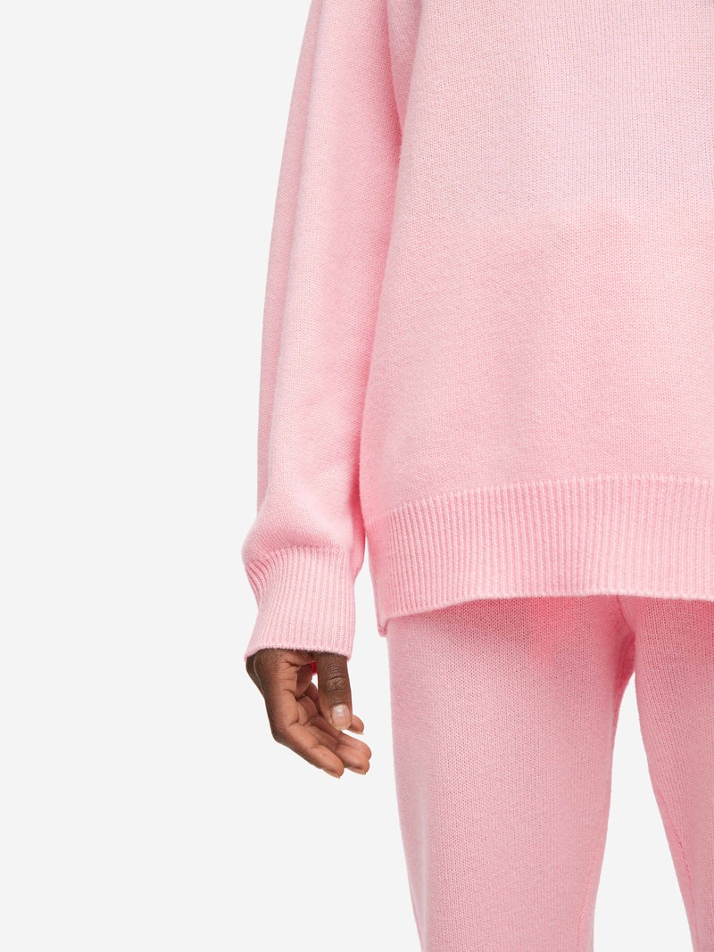 Women's Relaxed Sweater Daphne Cashmere Pink - 7