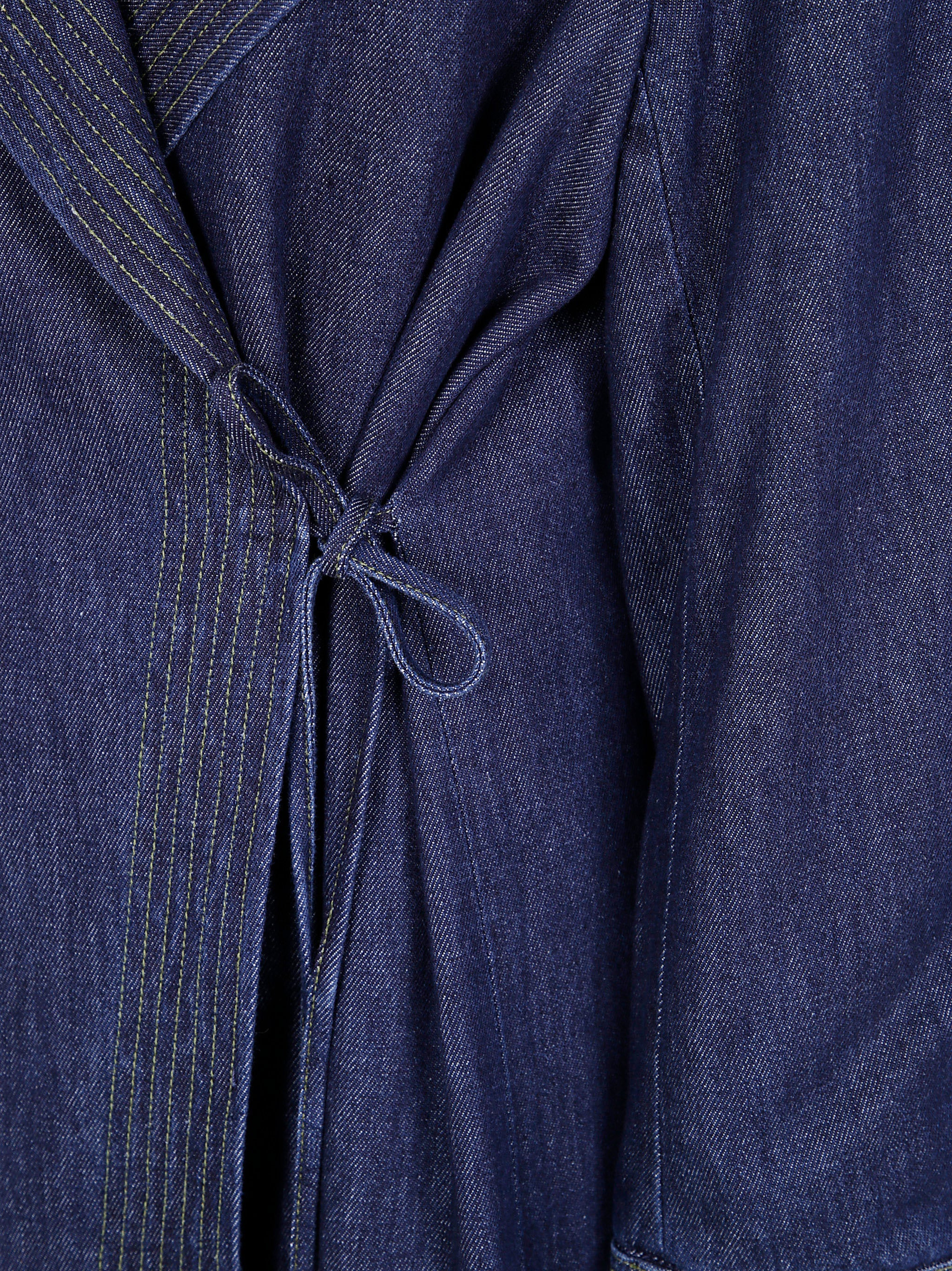 Dries Van Noten Women "Rivla Denim" Coat - 3