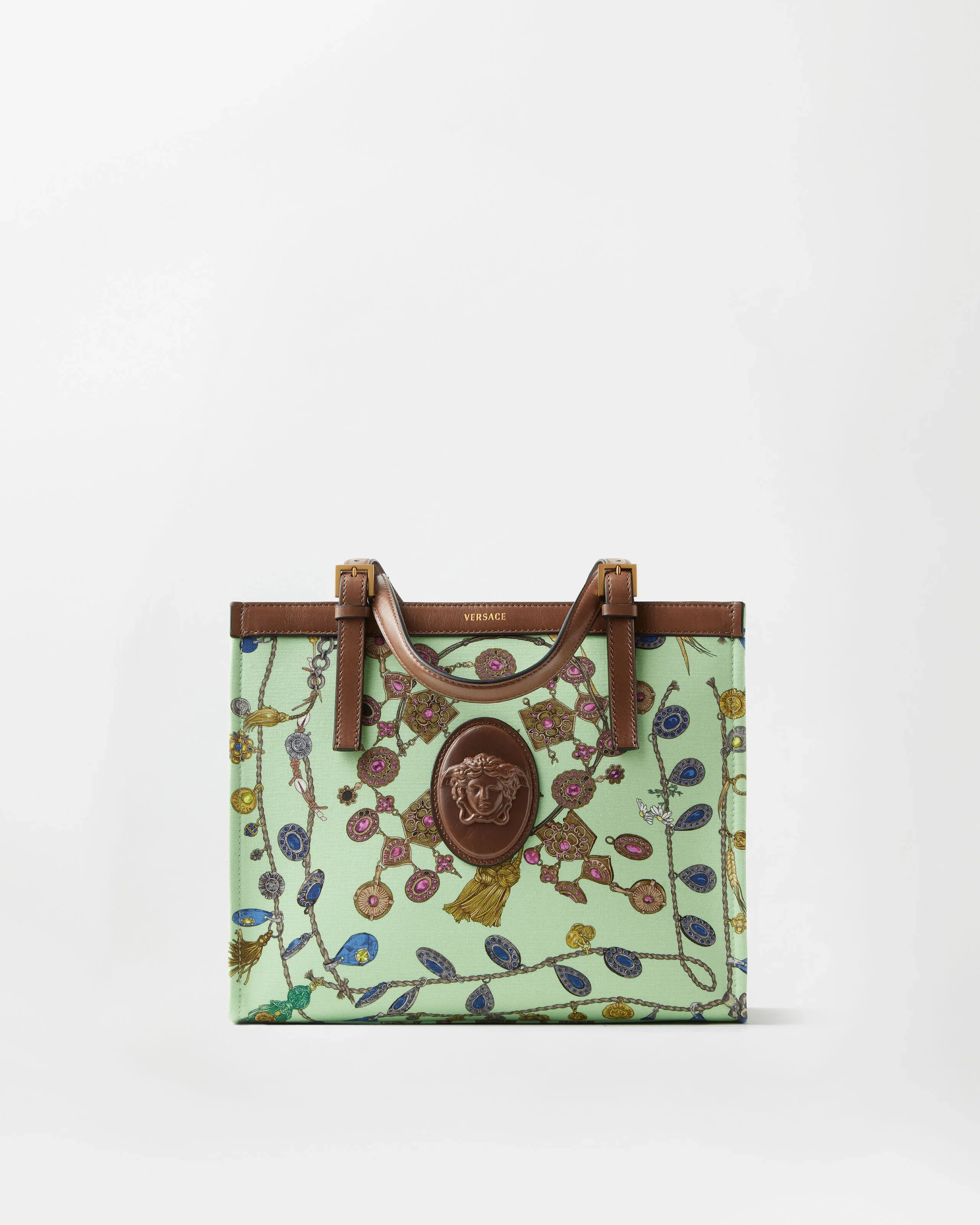 Rivière Printed Canvas Tote - 1