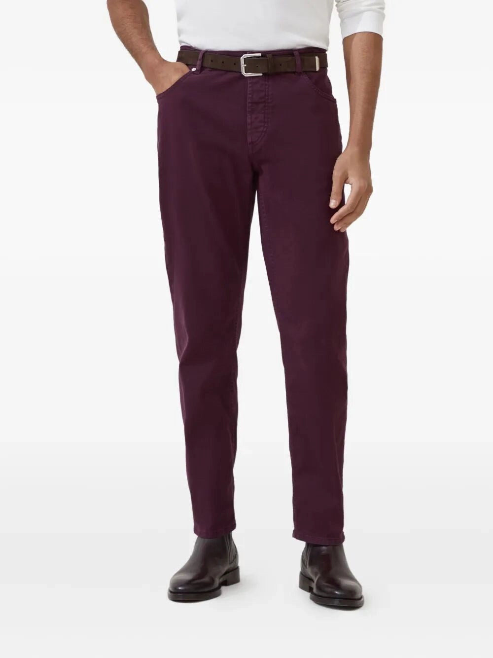 Brunello Cucinelli Men Lightweight Denim Pants - 2