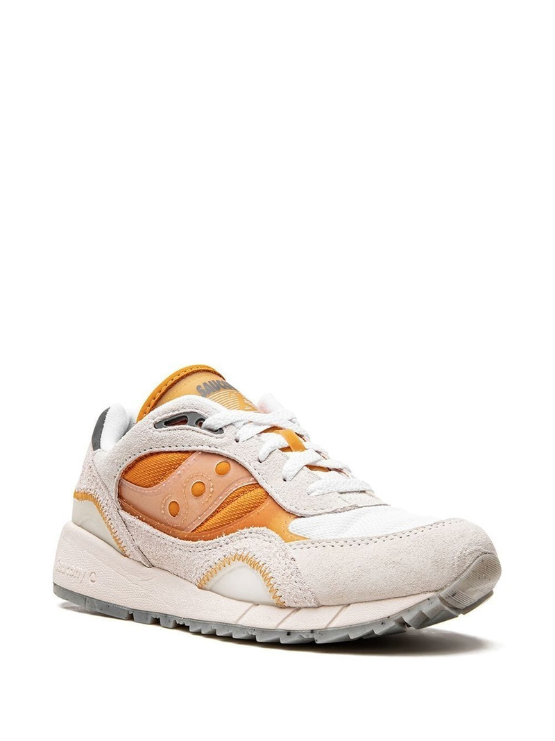 Saucony Shadow 6000 "Transparent - White/Orange" sneakers outlook