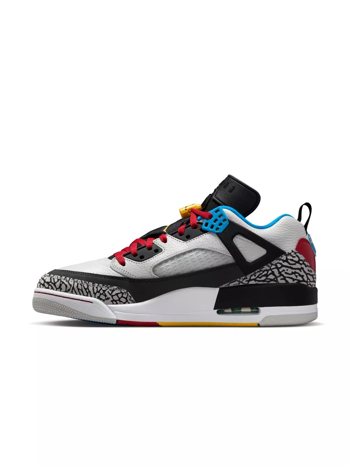 Spizike Low SE "Neutral Grey/Varsity Maize/Surf Blue" Men's Shoe - 4