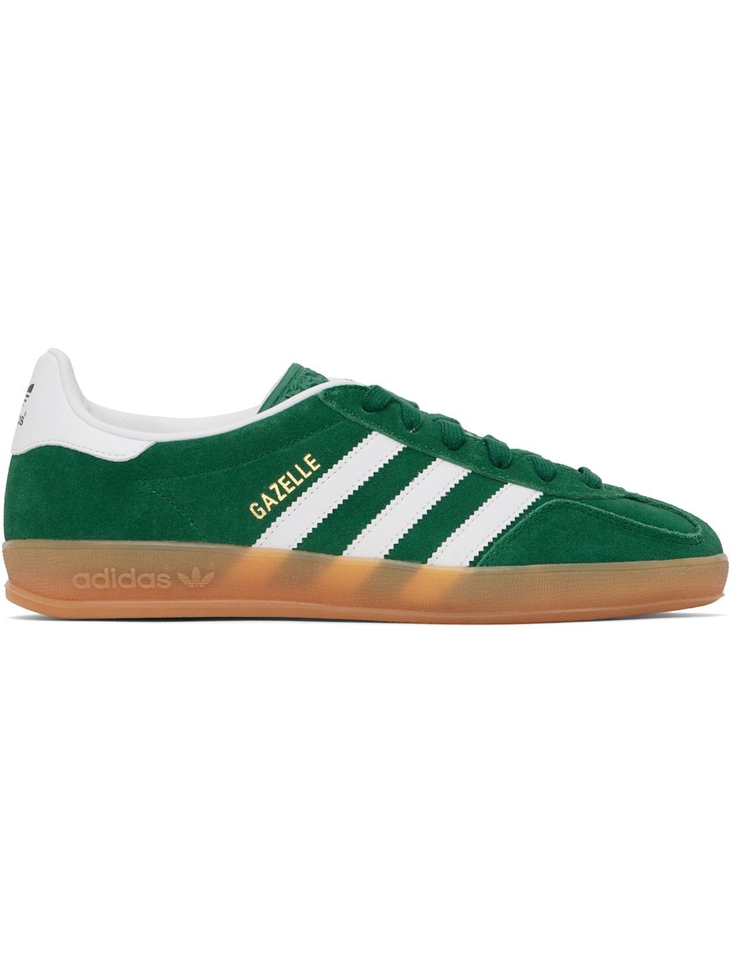 Green Gazelle Indoor Sneakers - 1