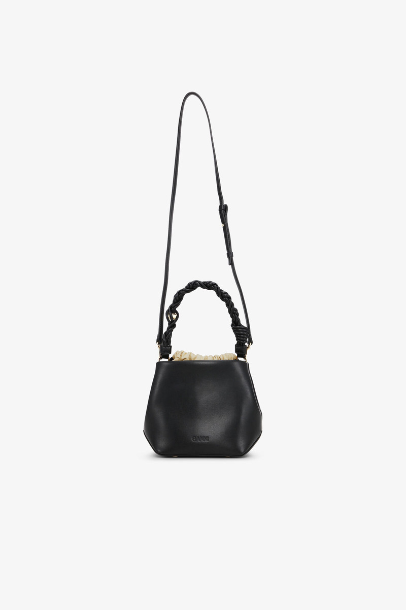GANNI BLACK GANNI BOU BUCKET BAG outlook