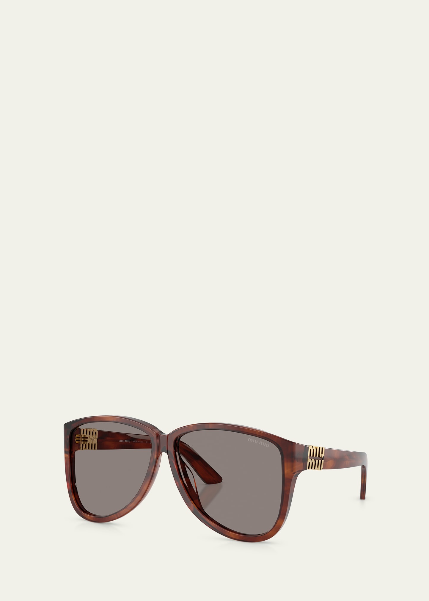 MU A08SF Acetate Aviator Sunglasses - 2