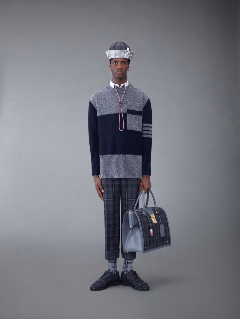 Donegal Jersey 4-Bar Oversized Crew Neck Pullover 4