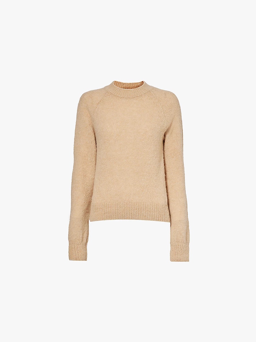 Texas round-neck wool-blend jumper - 1