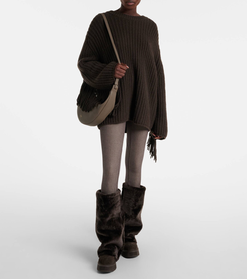 BOGNER Turin shearling and suede boots outlook
