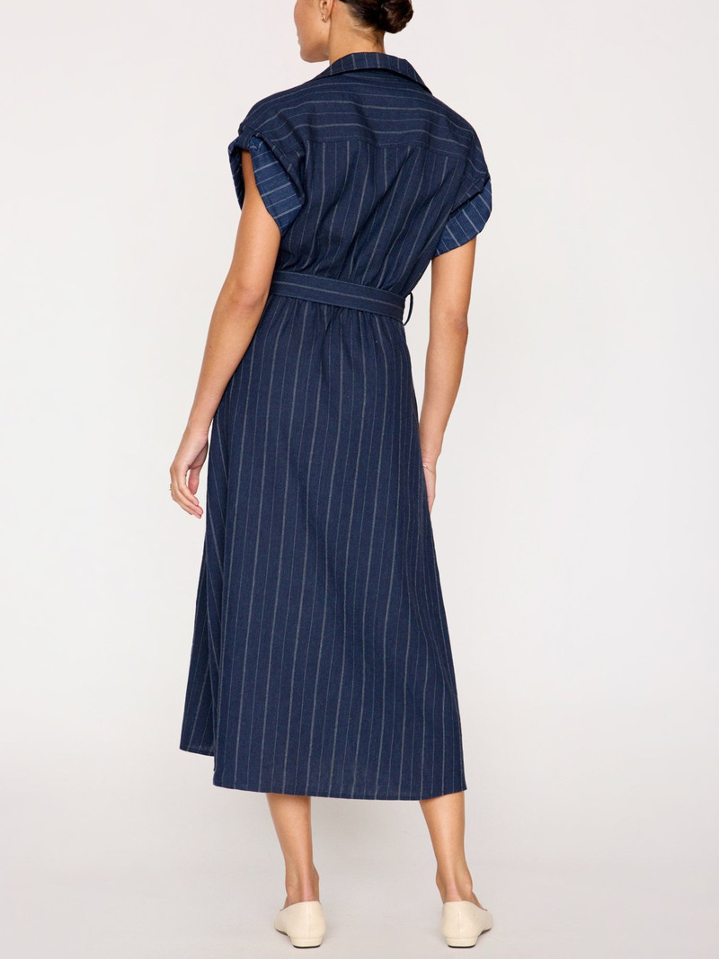The Fia Belted Stripe Dress 5