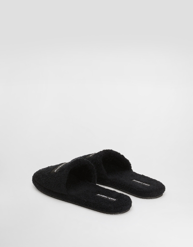 Dolce & Gabbana DG Hotel terry slippers outlook