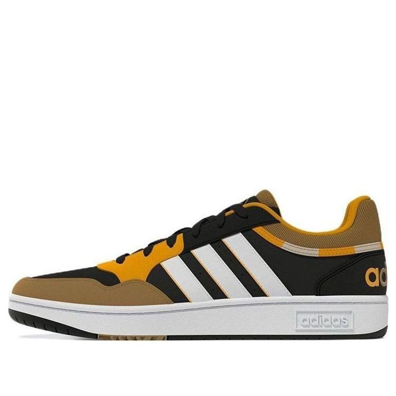adidas 네오 Hoops 3.0 '블랙 브라운 옐로우 화이트' GZ9474 - 1