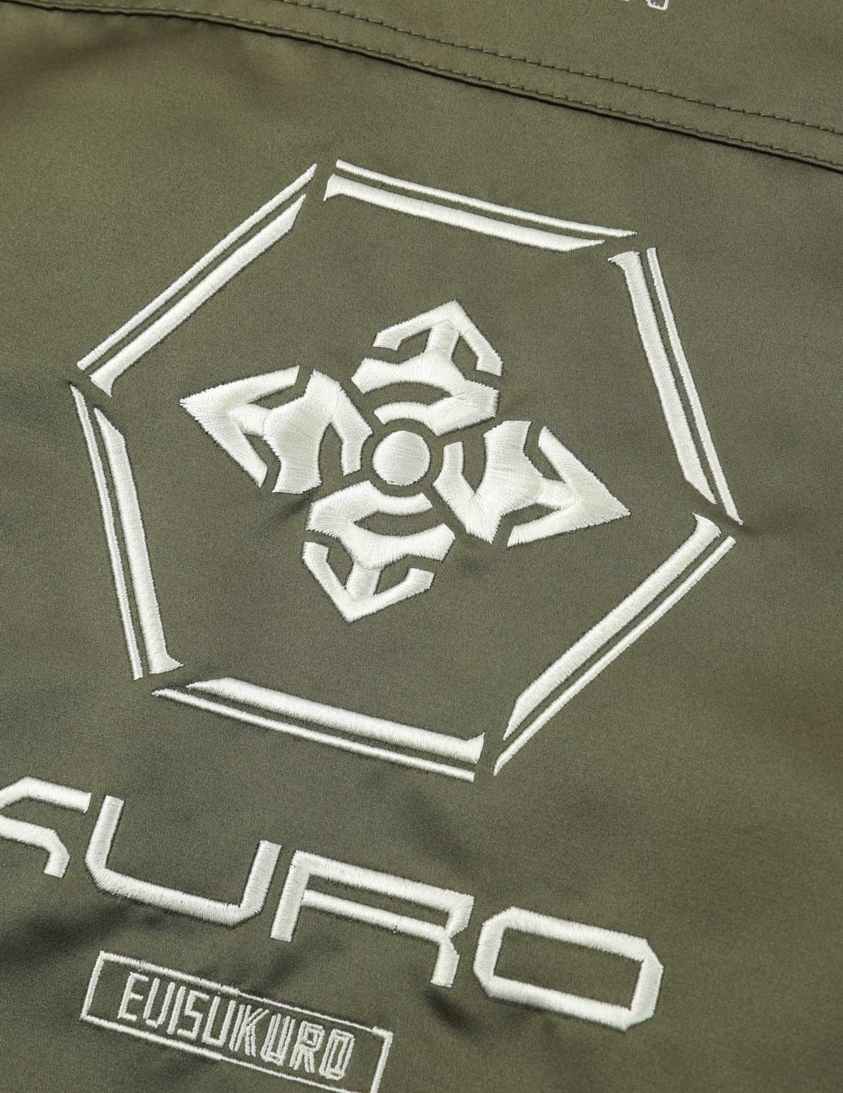 Allover Logo Print Bomber Jacket - 7
