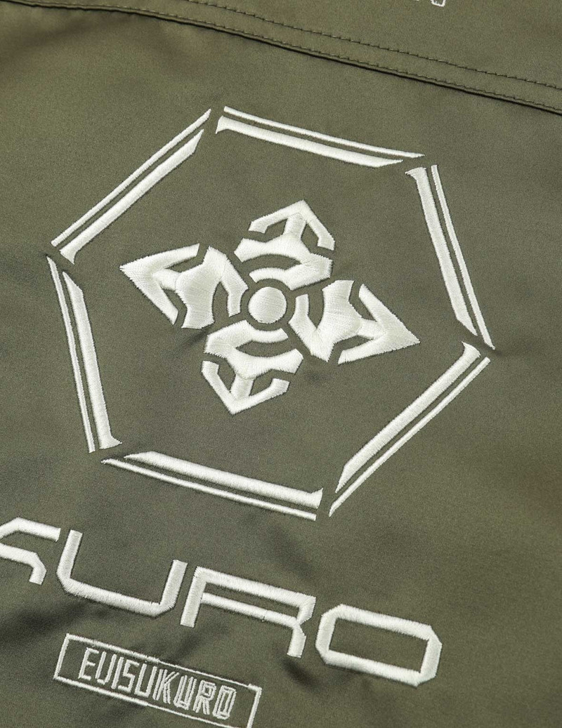 Allover Logo Print Bomber Jacket 7