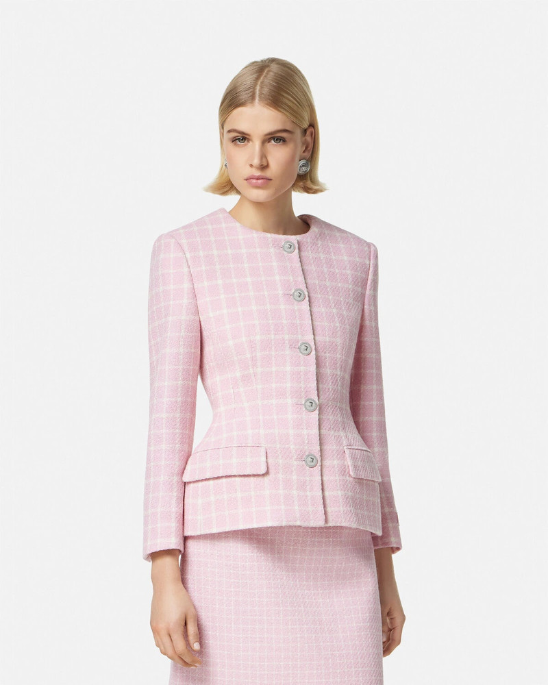 Contrasto Tweed Hourglass Jacket 4