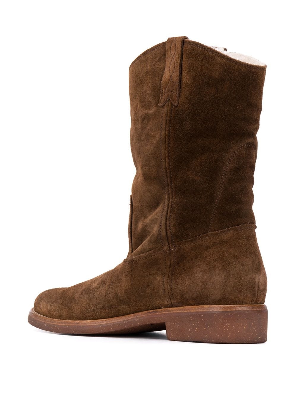 shearling lined boots - 3