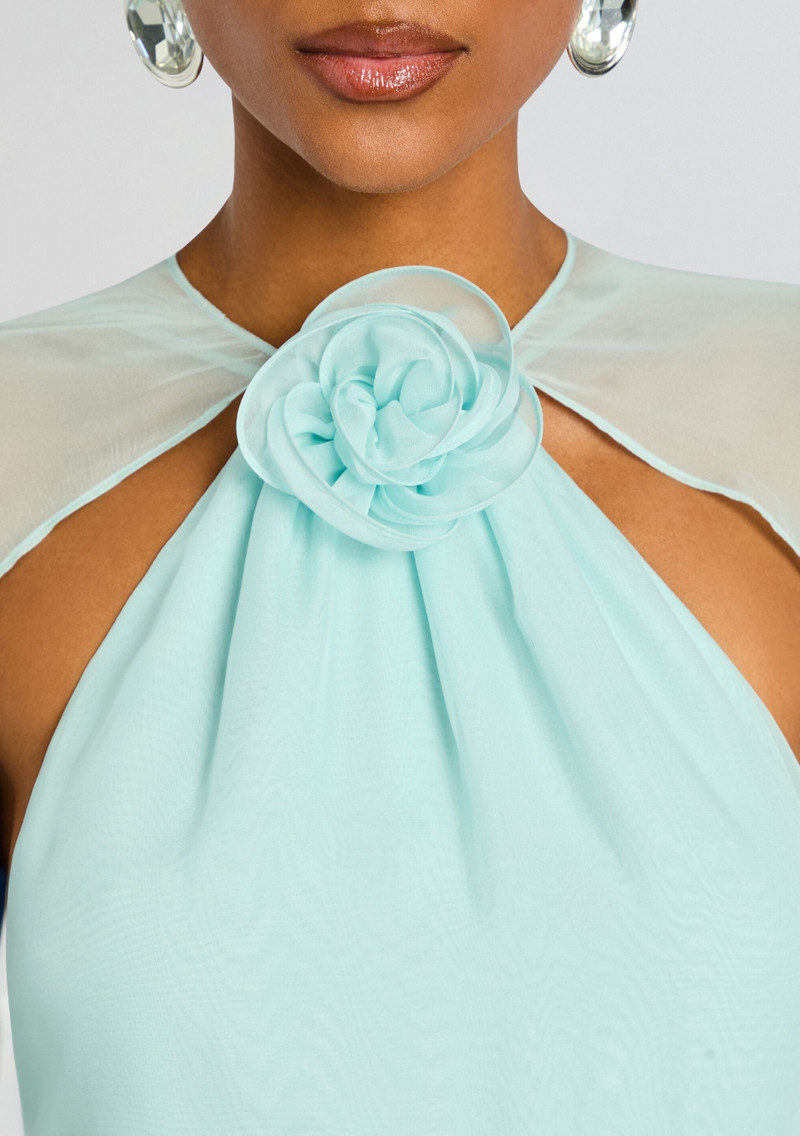 RETROFÊTE LIRAEL CHIFFON DRESS outlook