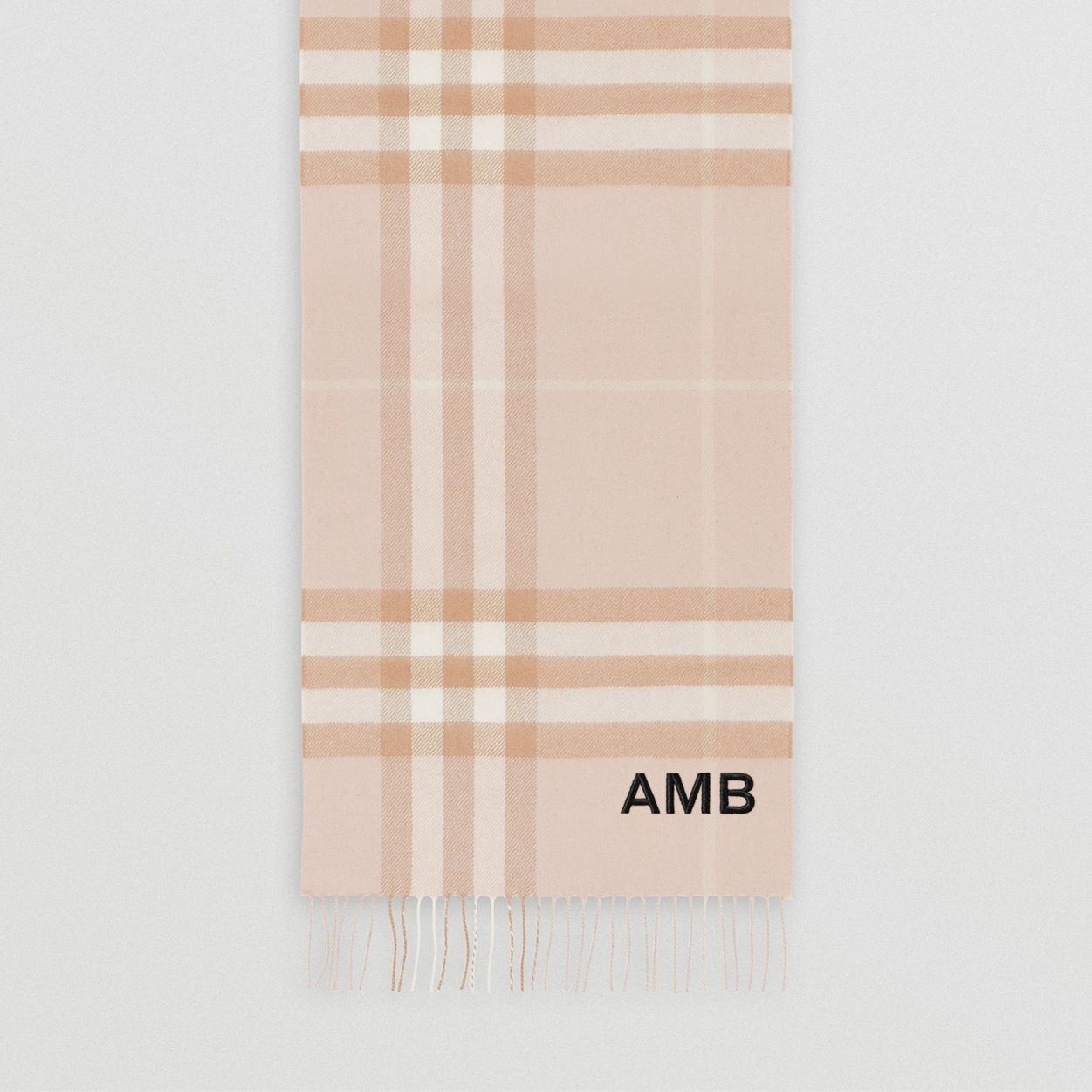 The Classic Check Cashmere Scarf - 9