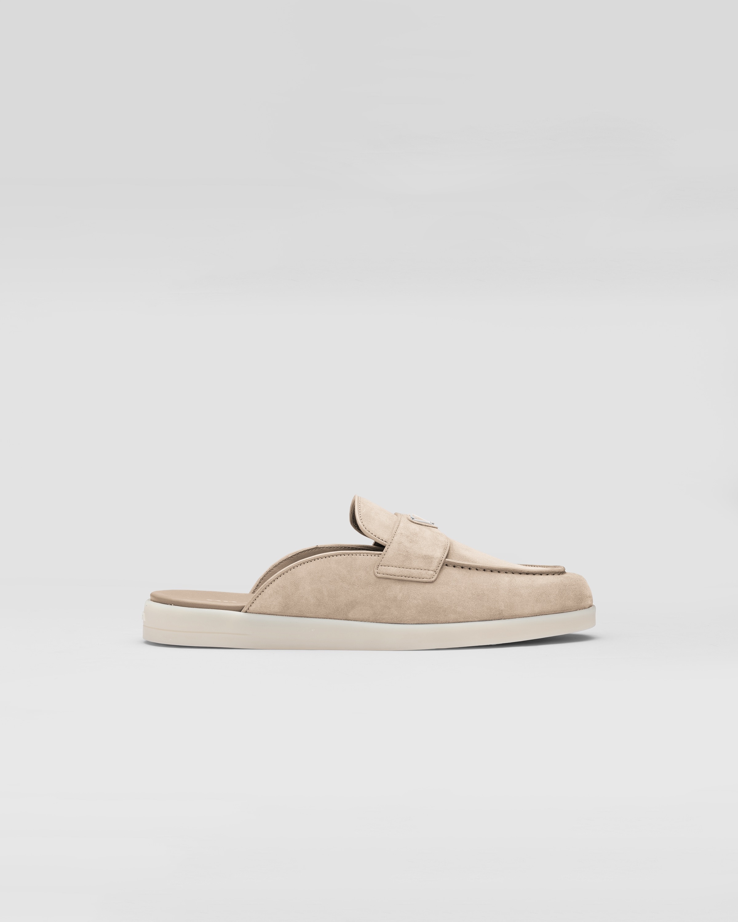 Prada Suede sabots | prada | REVERSIBLE