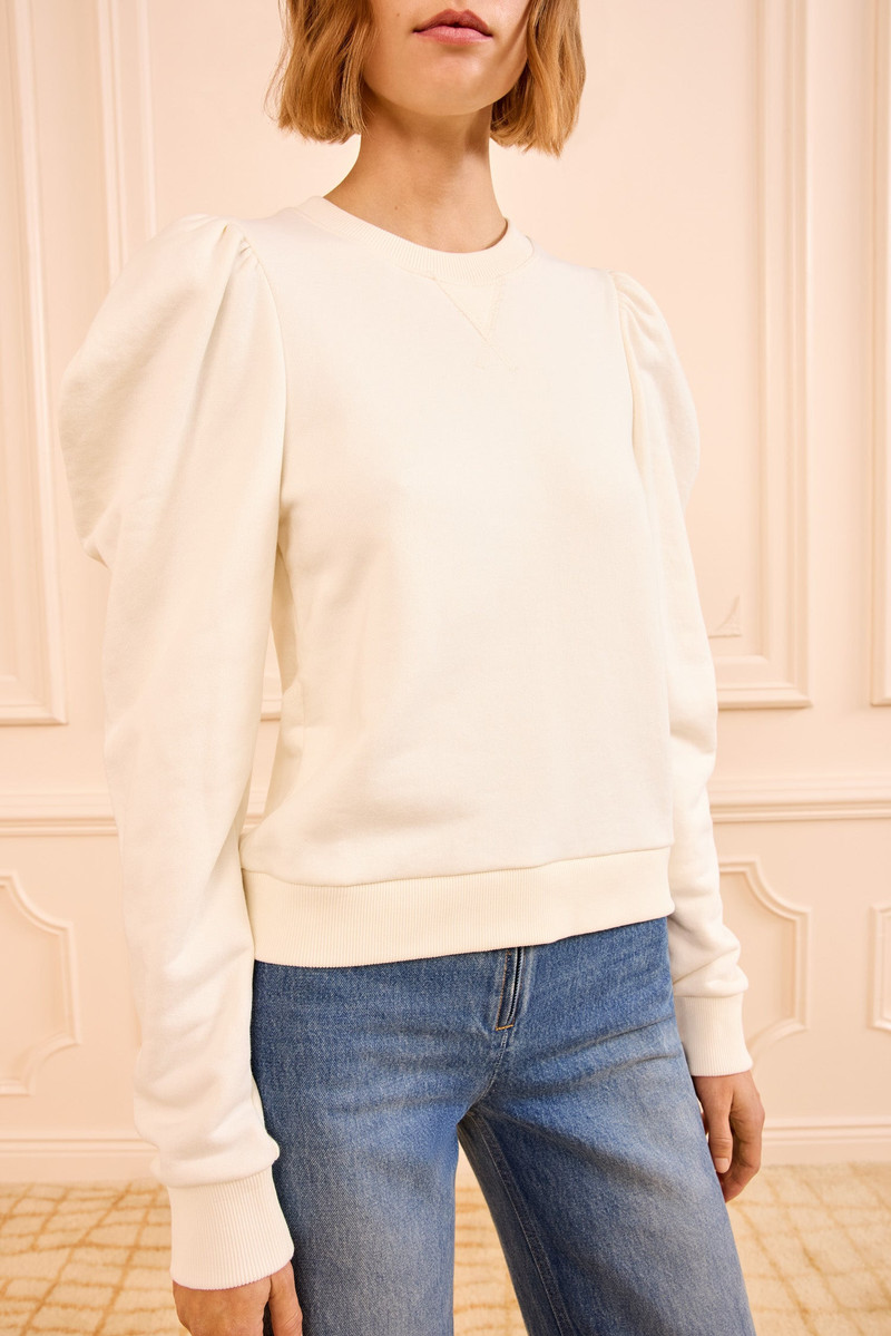 ULLA JOHNSON Adeline Terry Pullover outlook