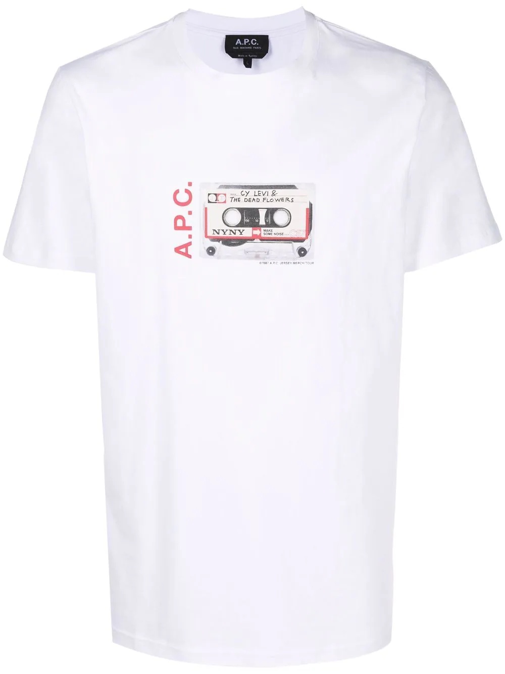 logo-print graphic T-shirt - 1