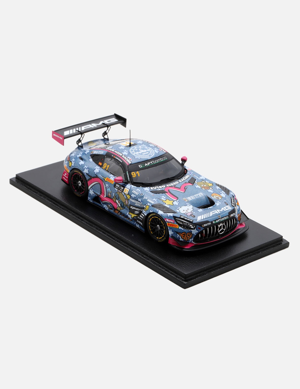 EVISU KIZZU X MERCEDES-AMG GT3 1:43 SCALE MODEL CAR - 1