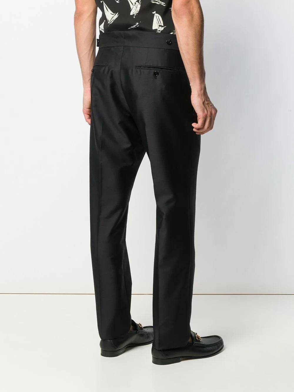 straight leg trousers - 4