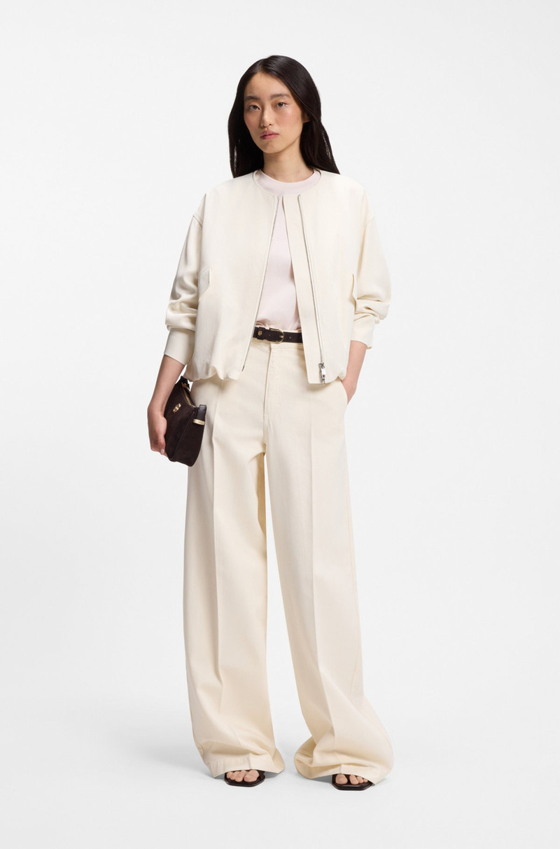 BOSS RELAXED-FIT T-SHIRT IN MERCERIZED COTTON outlook